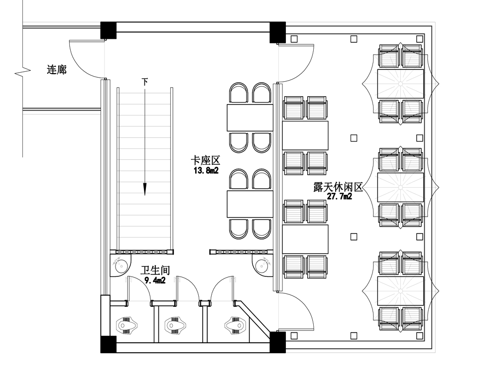 經(jīng)典民宿裝修之休案例閑餐廳(圖4)